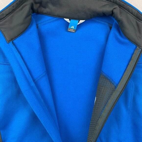 Eddie Bauer First Ascent Mens Jacket Small Blue Gray Full Zip Lightweight Fleece - Picture 4 of 10